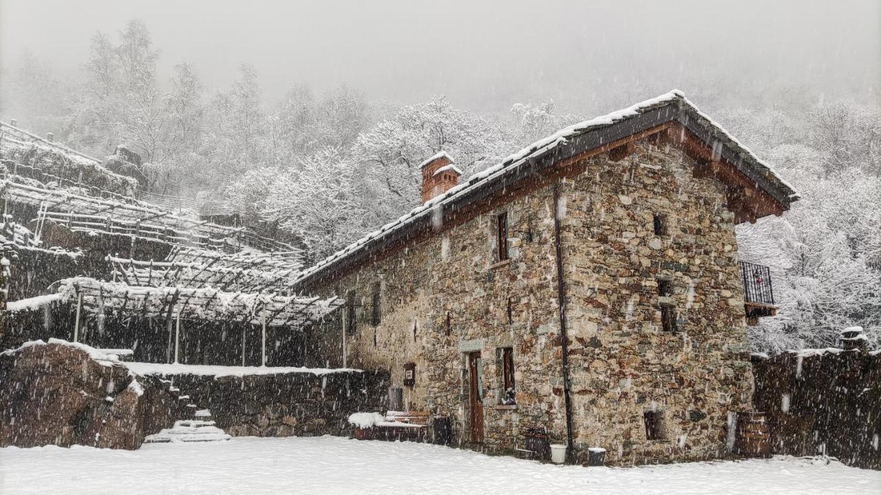 B&B Al Vecchio Torchio Settimo Vittone Bagian luar foto